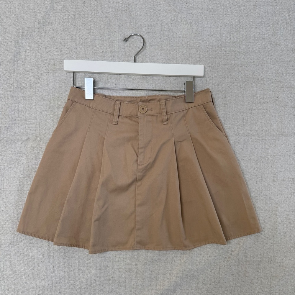 H&M Tan Mini Skirt